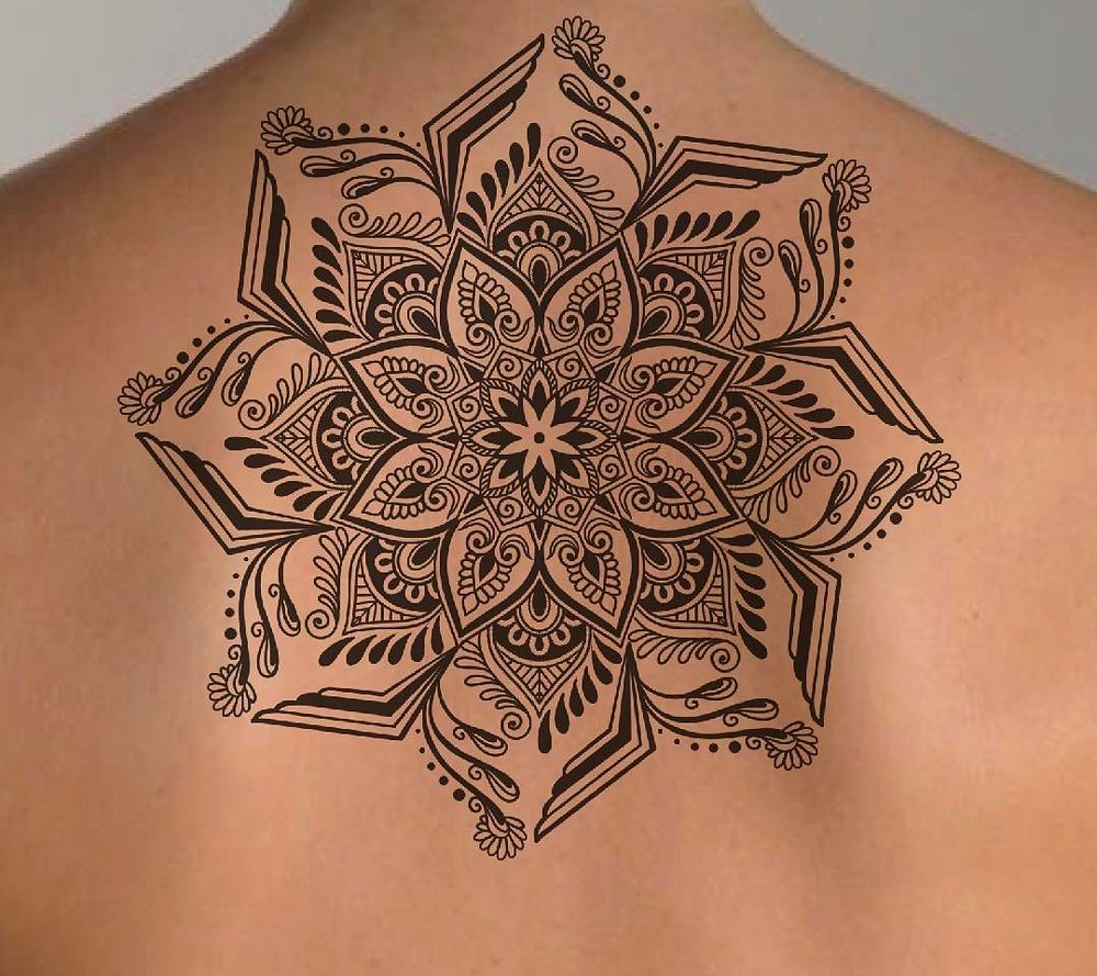 Mandala tattoo example